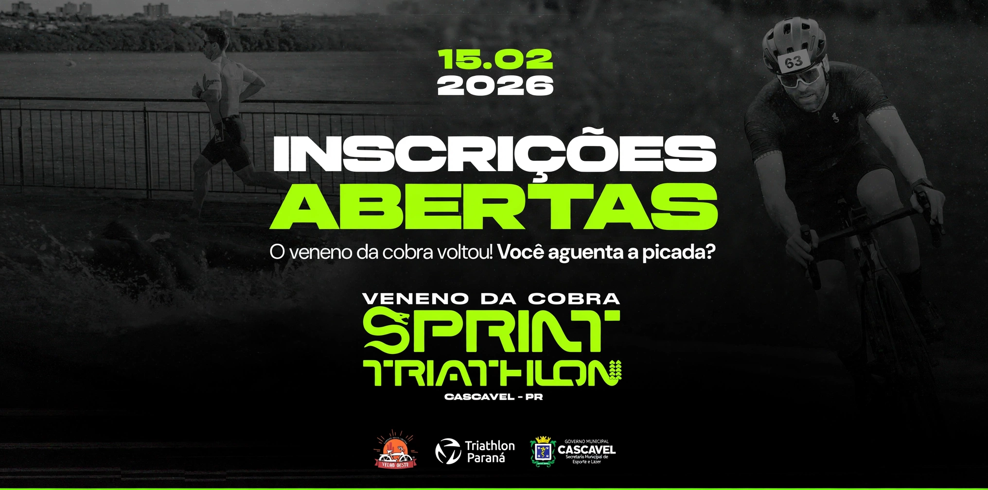 VENENO DA COBRA SPRINT E SUPER SPRINT TRIATHLON 2026
